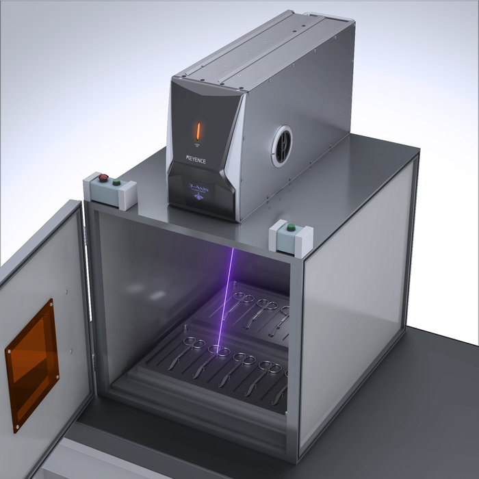 Marcatore laser UV